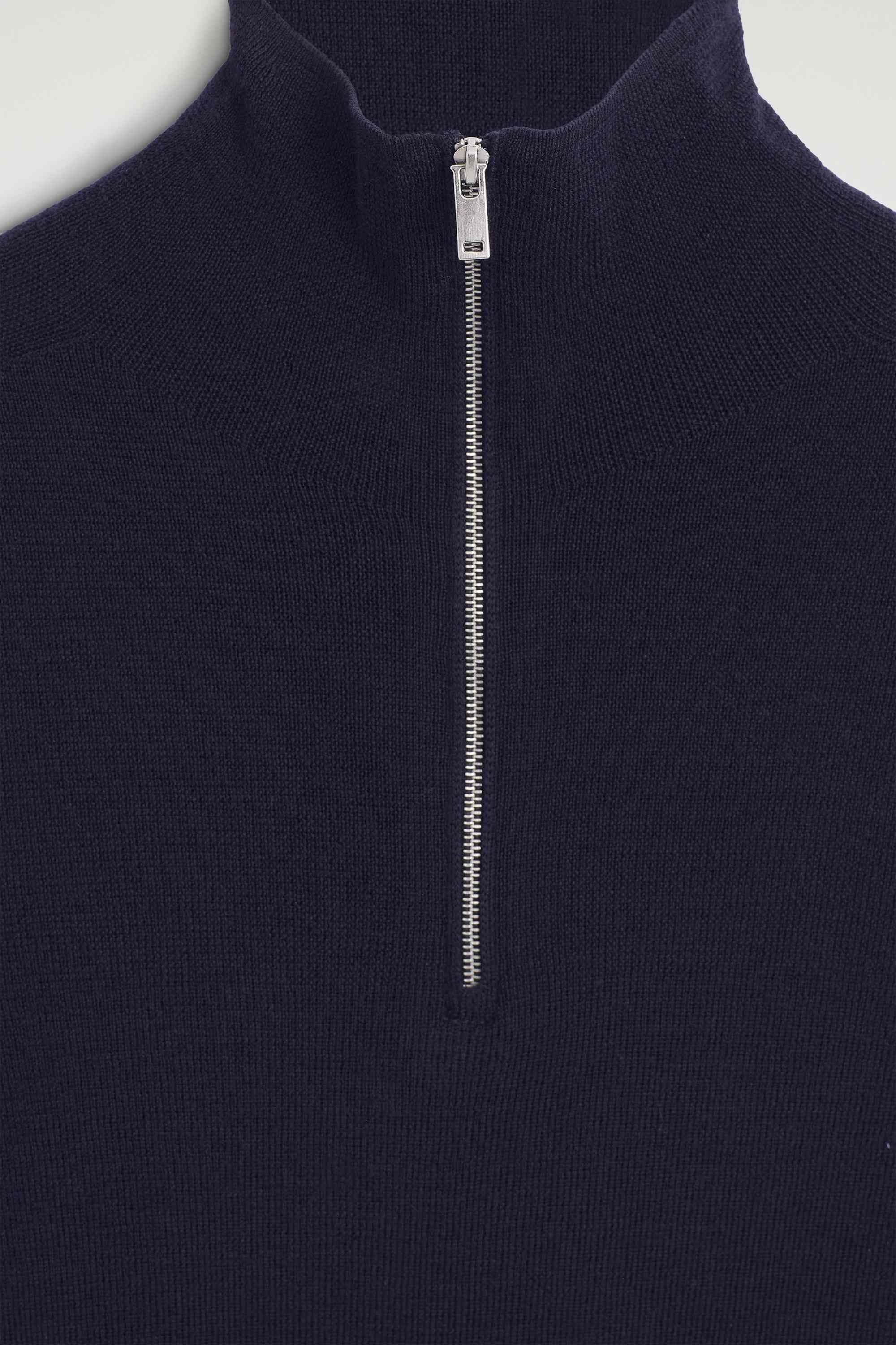SEAMLESS MERINO WOOL ZIP-UP TOP - 8