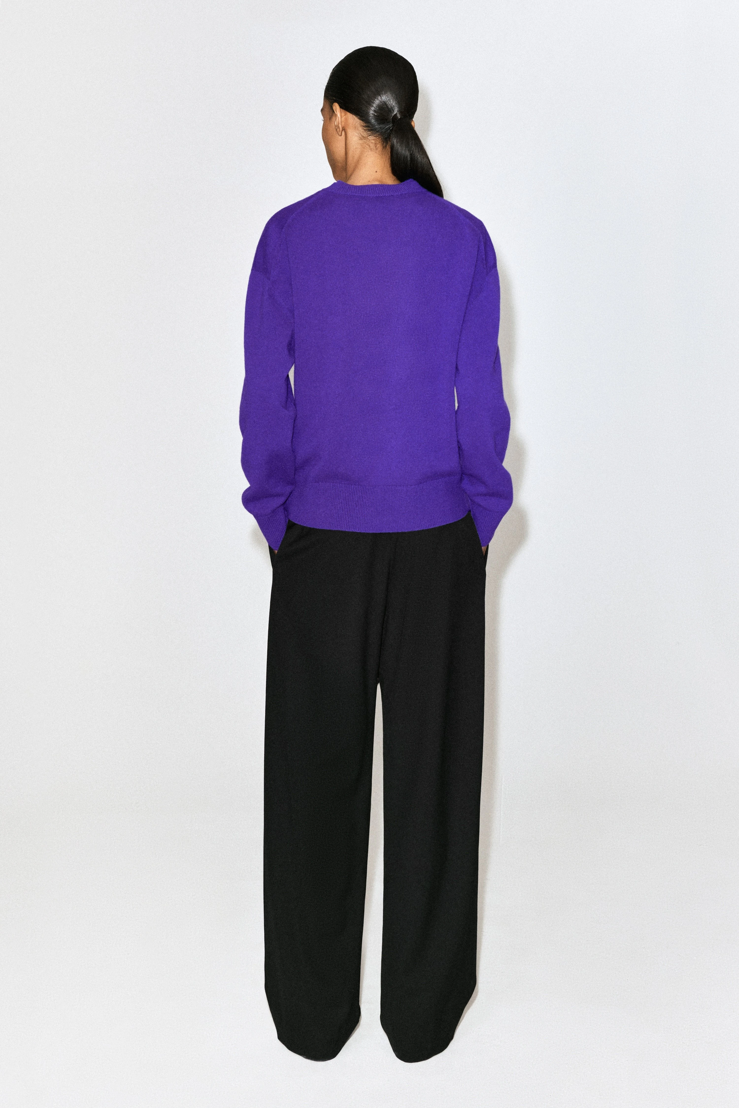 MERINO WOOL LAYERED V-NECK JUMPER - 2