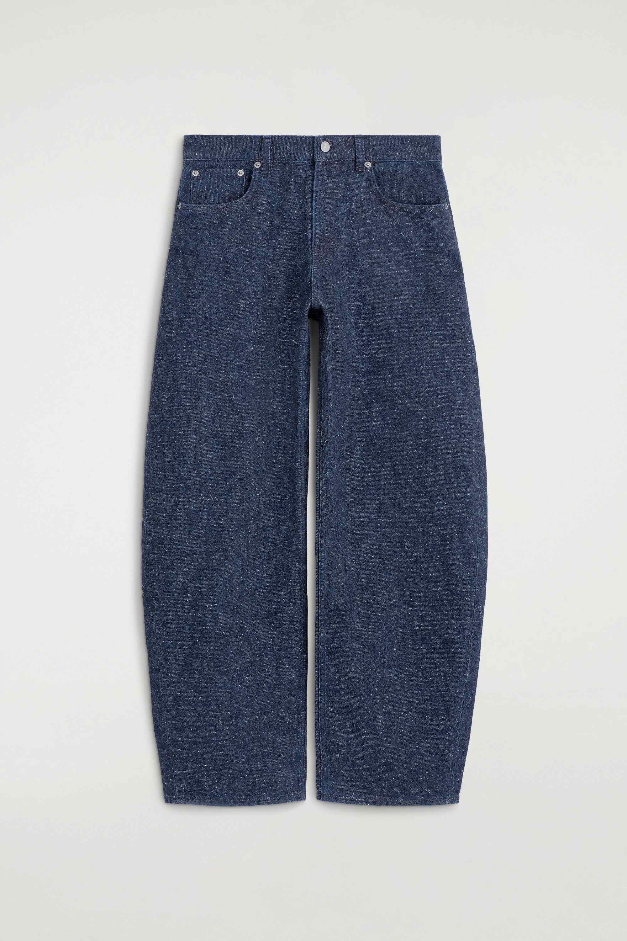 INLET BOUCLÉ CURVED-LEG JEANS - 6