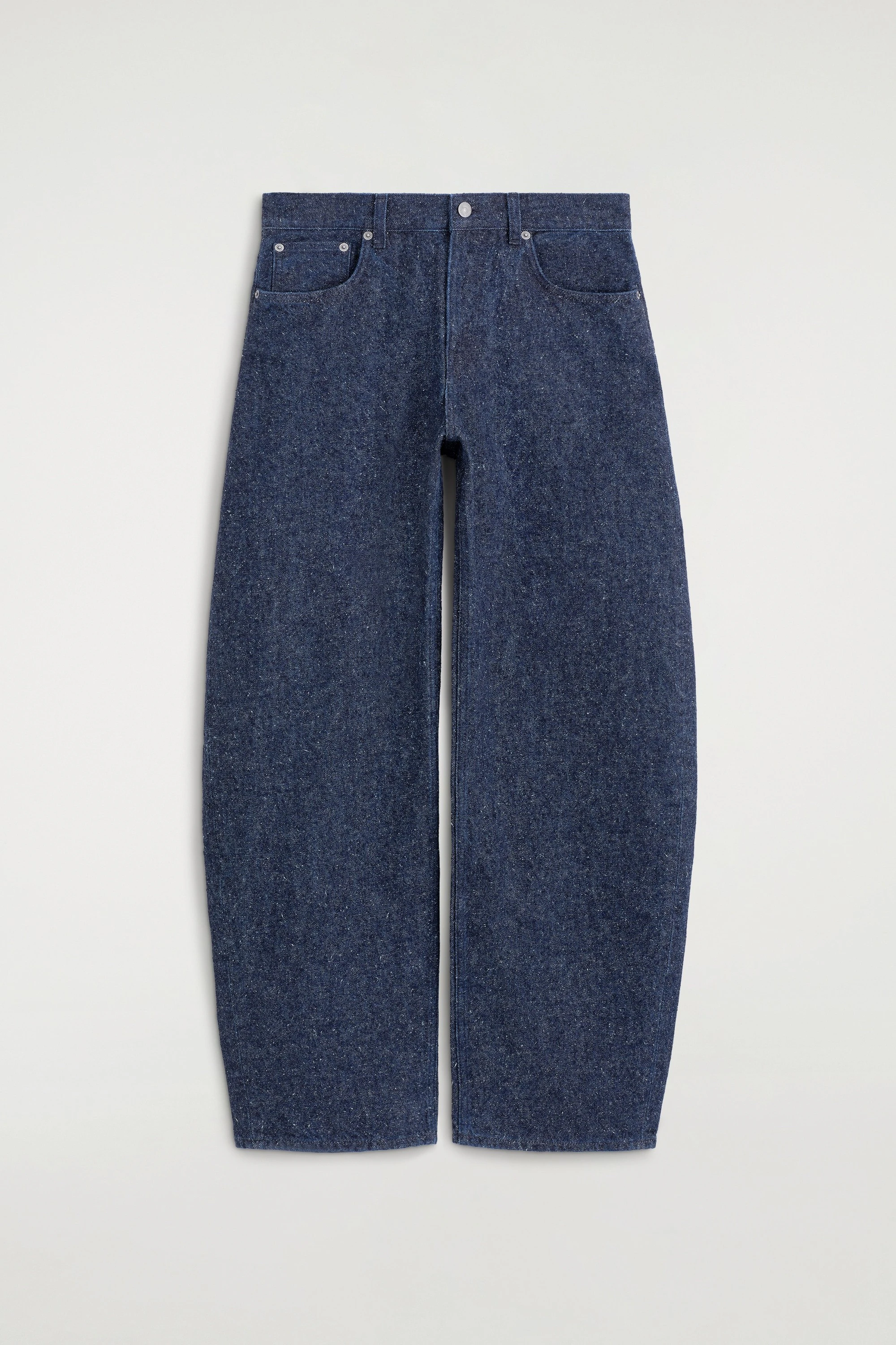 INLET BOUCLÉ CURVED-LEG JEANS - 6