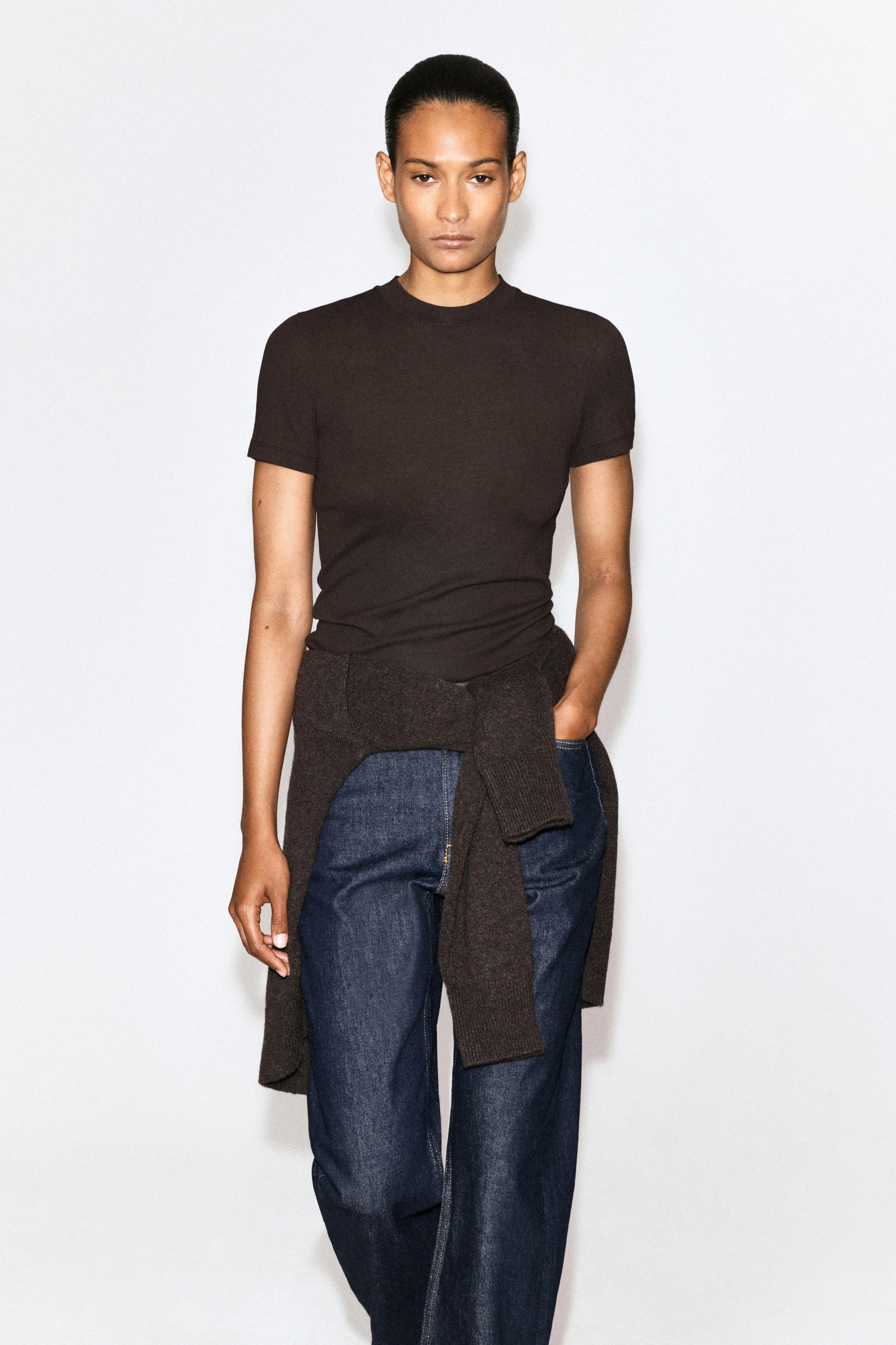 CREPE-JERSEY T-SHIRT - 1