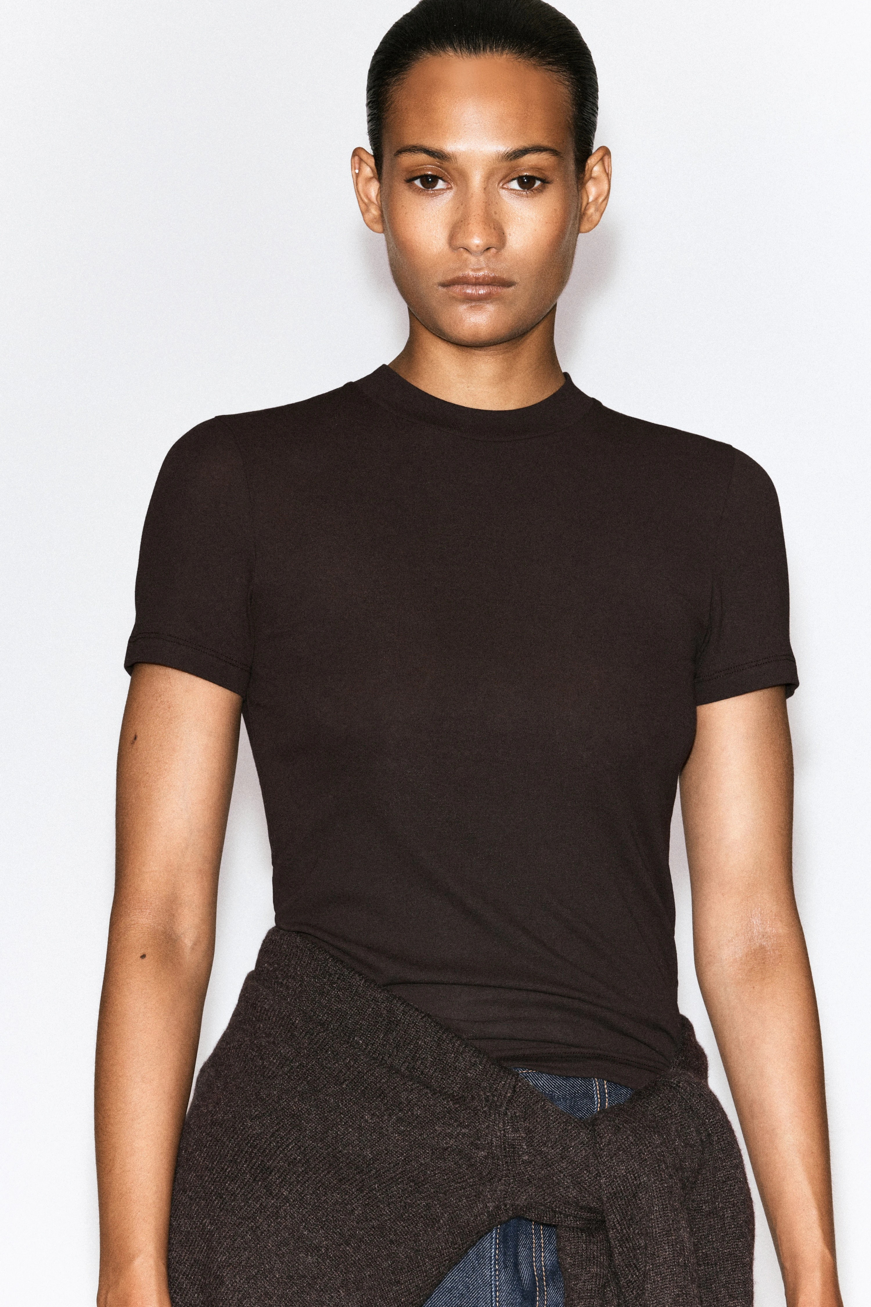 CREPE-JERSEY T-SHIRT - 6