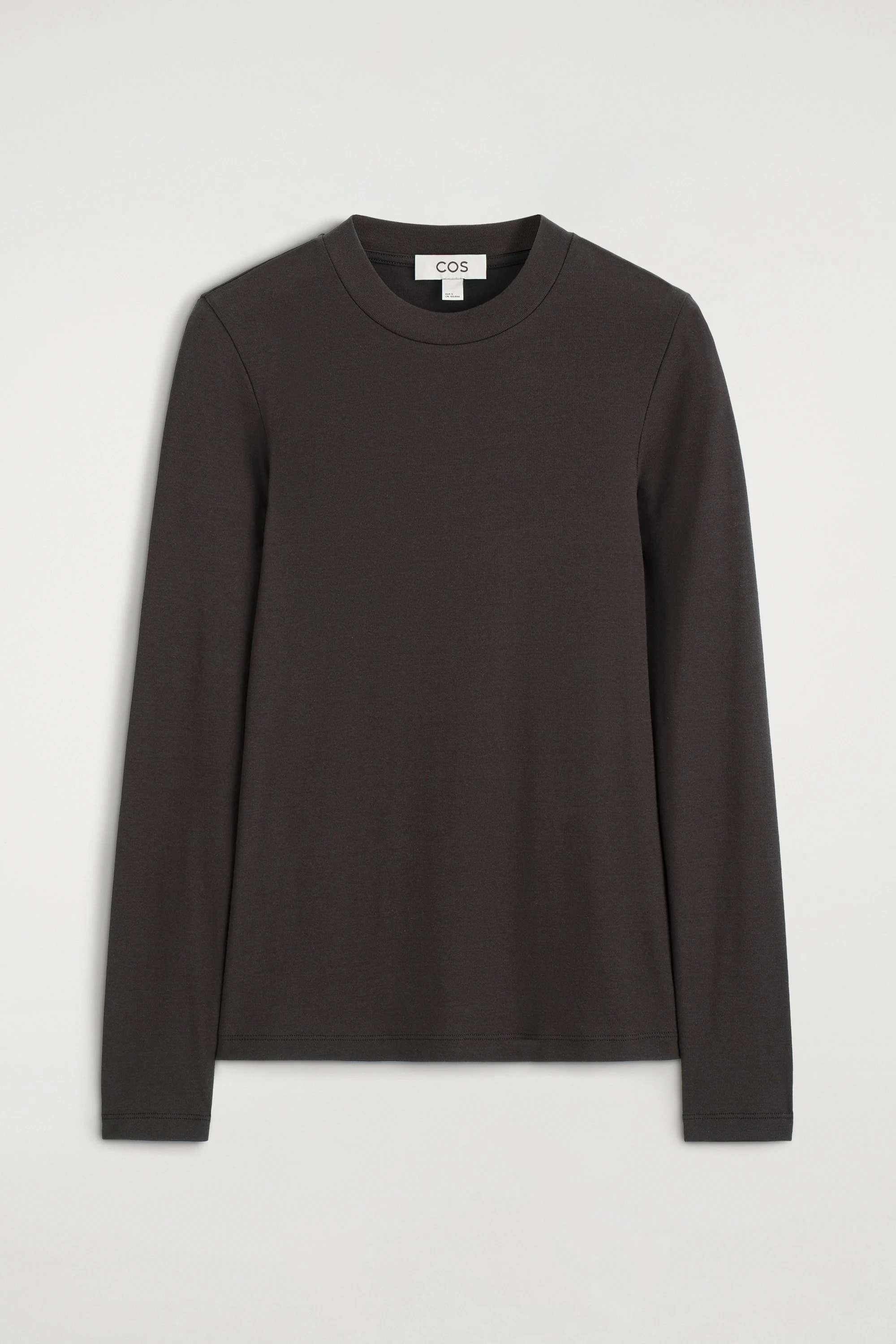 CREPE-JERSEY LONG-SLEEVED T-SHIRT - 7