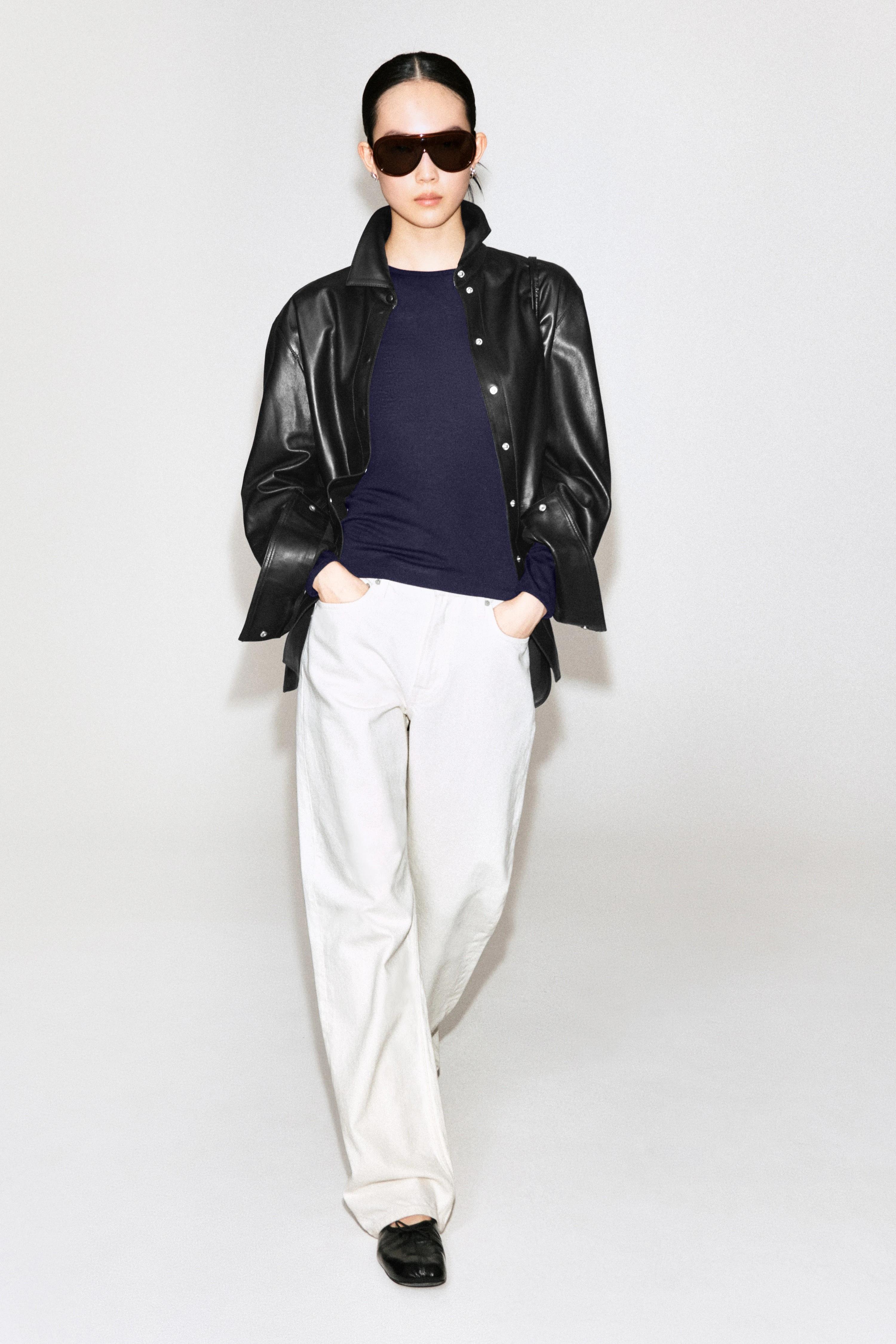 SLIM LYOCELL-MERINO LONG-SLEEVED T-SHIRT - 4