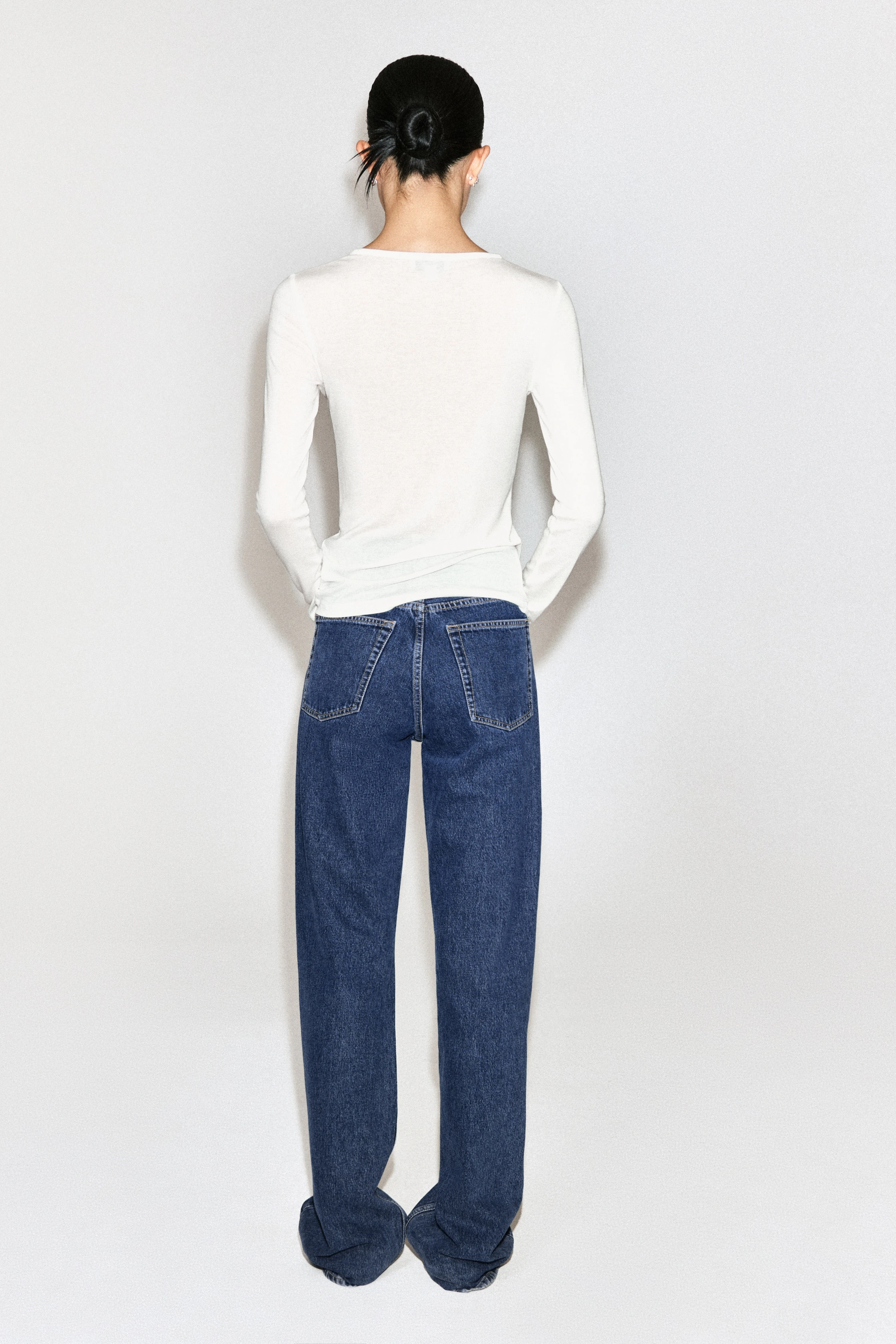 SLIM LYOCELL-MERINO LONG-SLEEVED T-SHIRT - 2