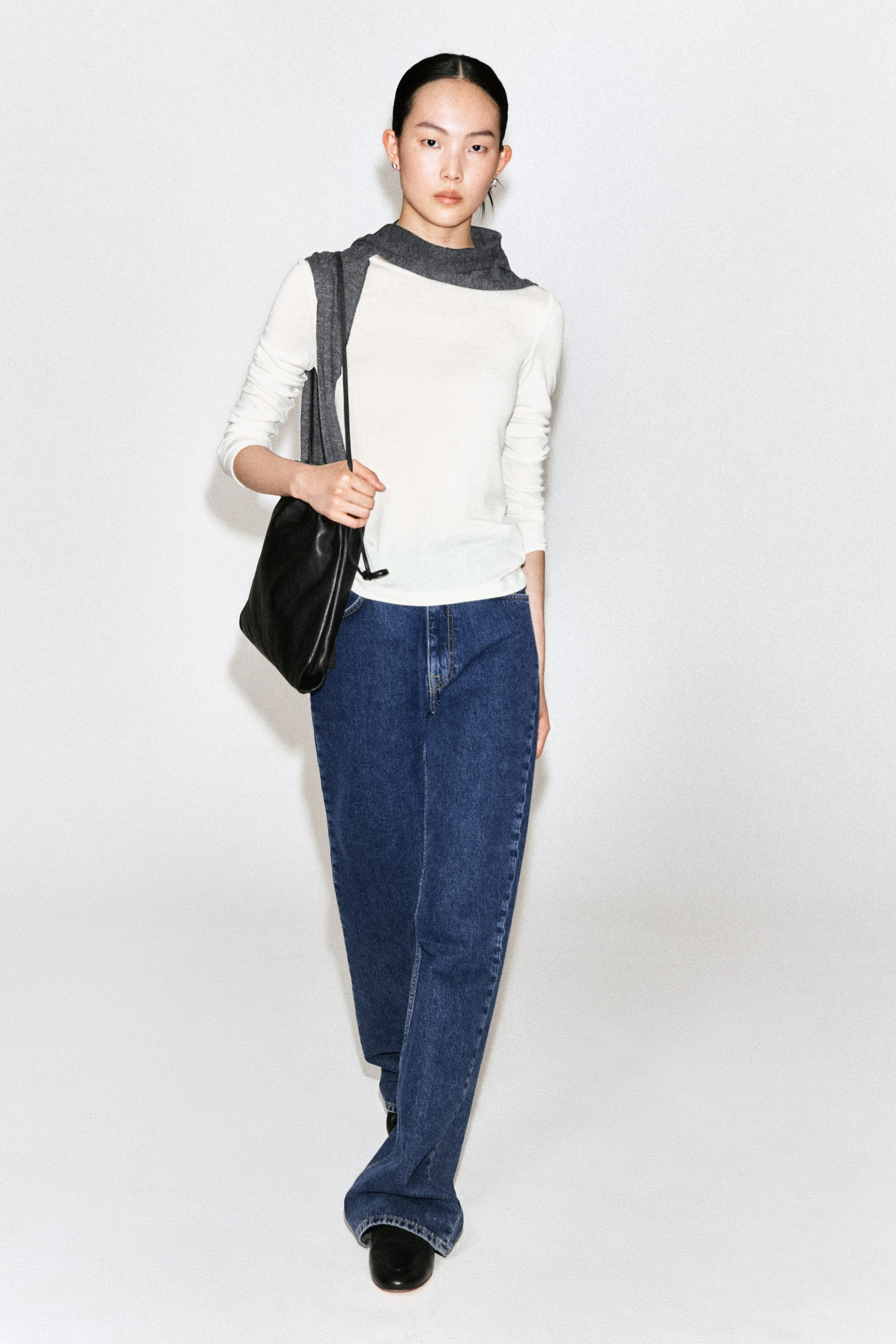SLIM LYOCELL-MERINO LONG-SLEEVED T-SHIRT - 4