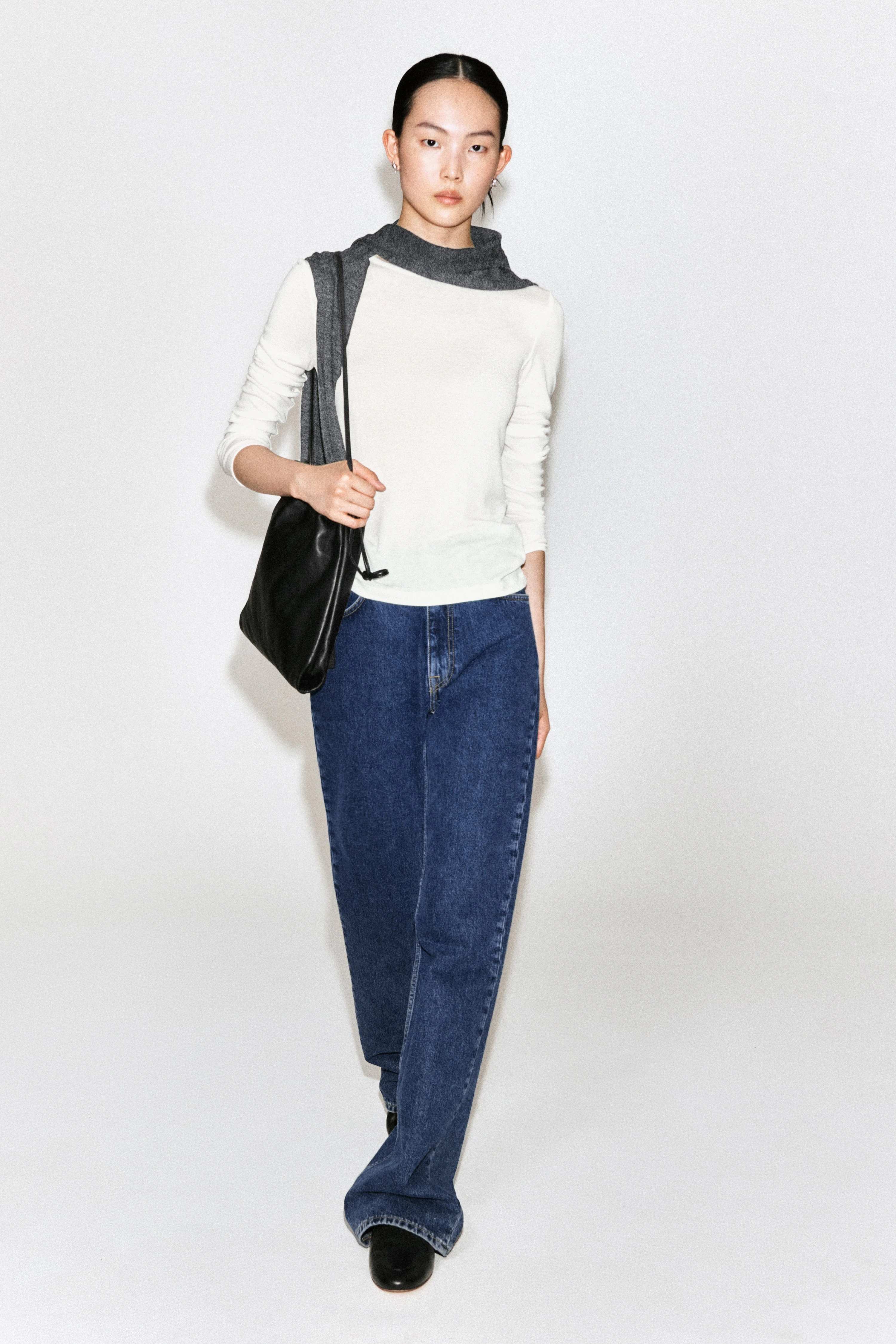 SLIM LYOCELL-MERINO LONG-SLEEVED T-SHIRT - 4