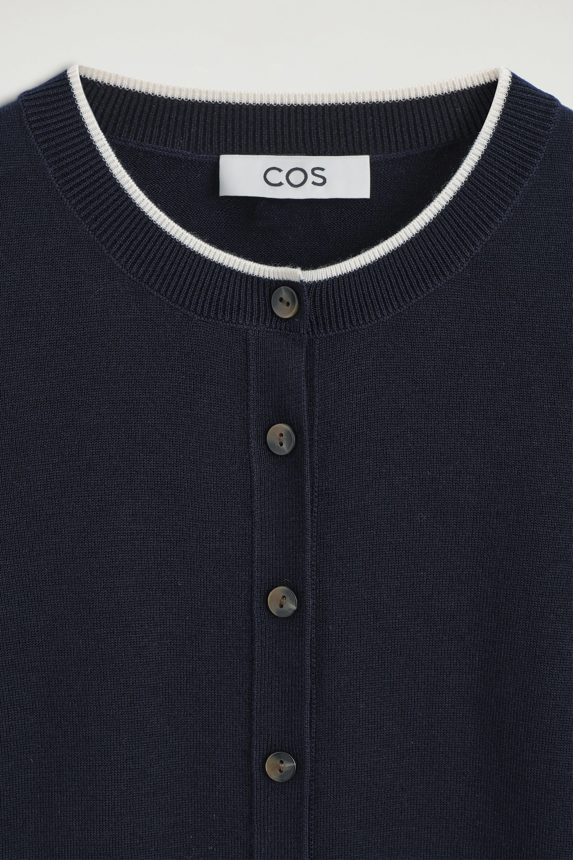 SHRUNKEN SHORT-SLEEVED CARDIGAN - 8