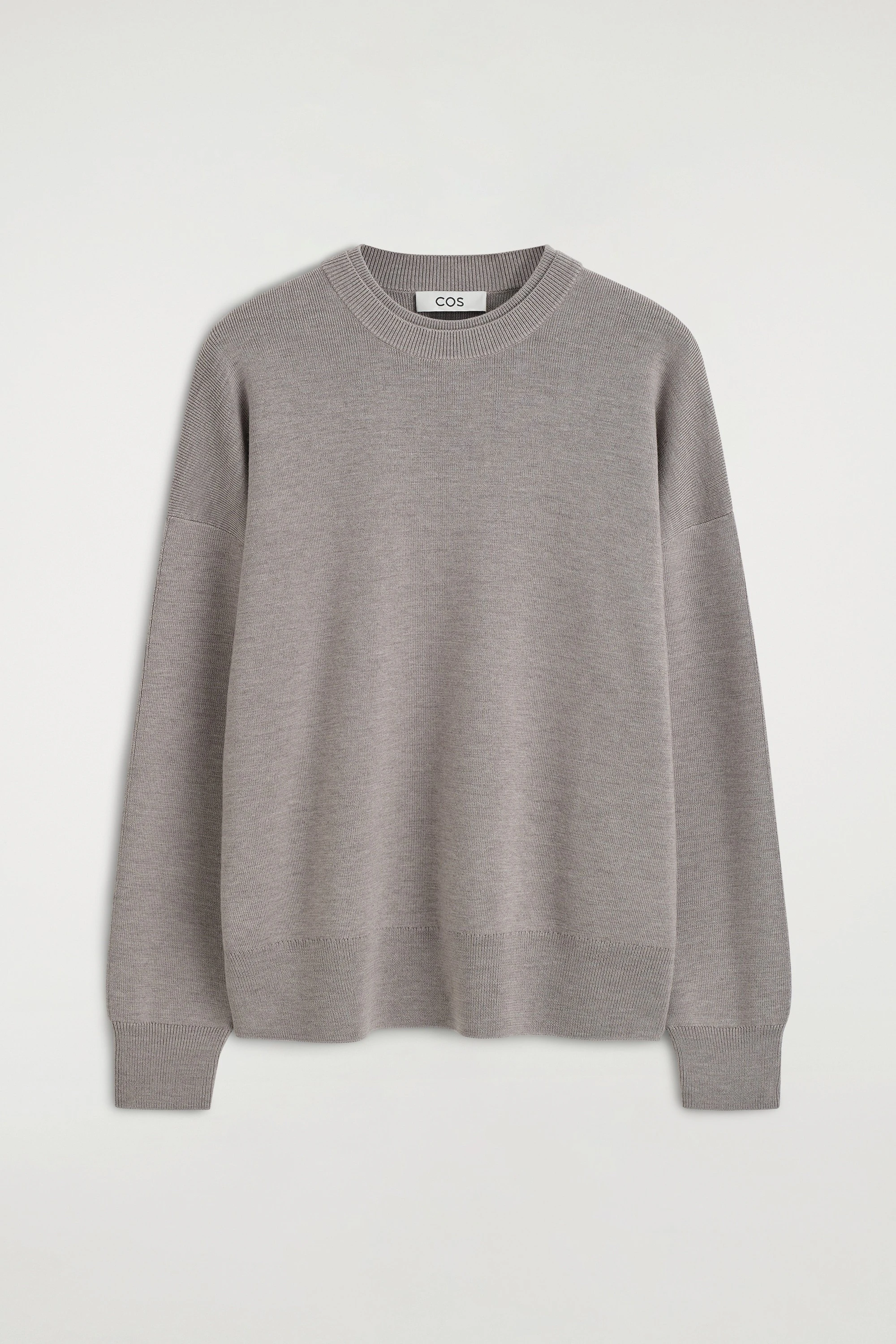MERINO WOOL LAYERED CREW-NECK JUMPER - 7