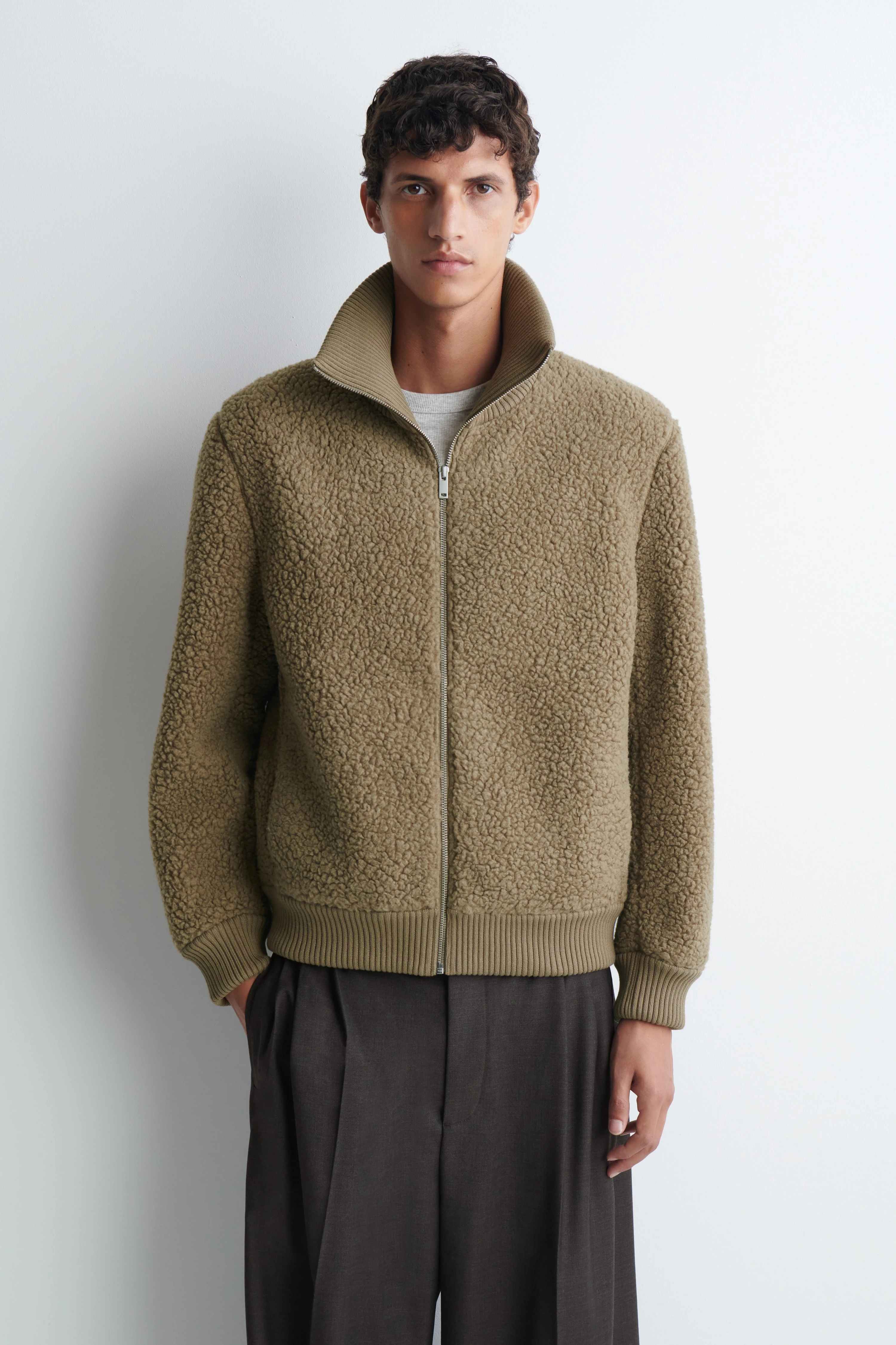 TEDDY ZIP-UP JACKET - 1