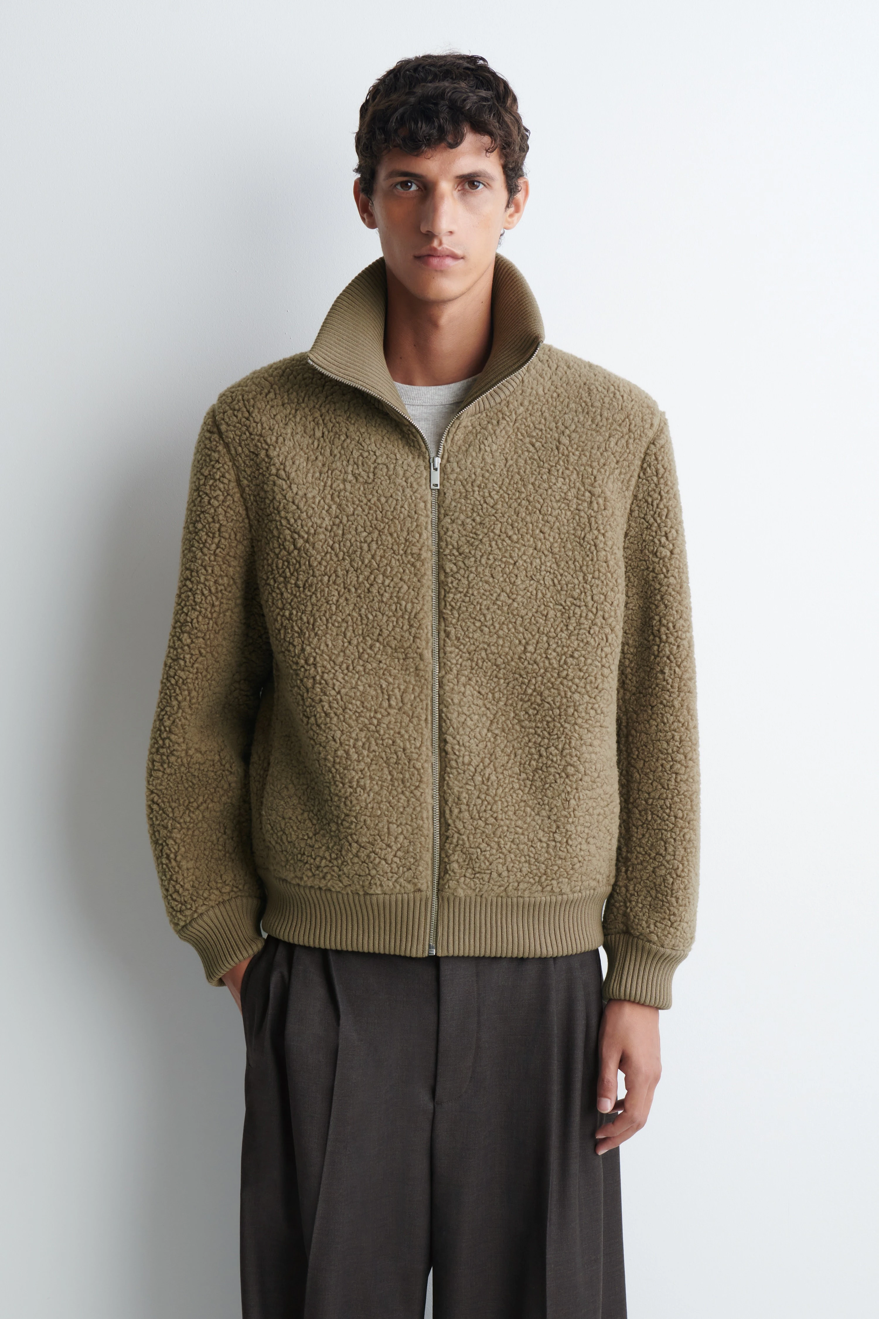 TEDDY ZIP-UP JACKET