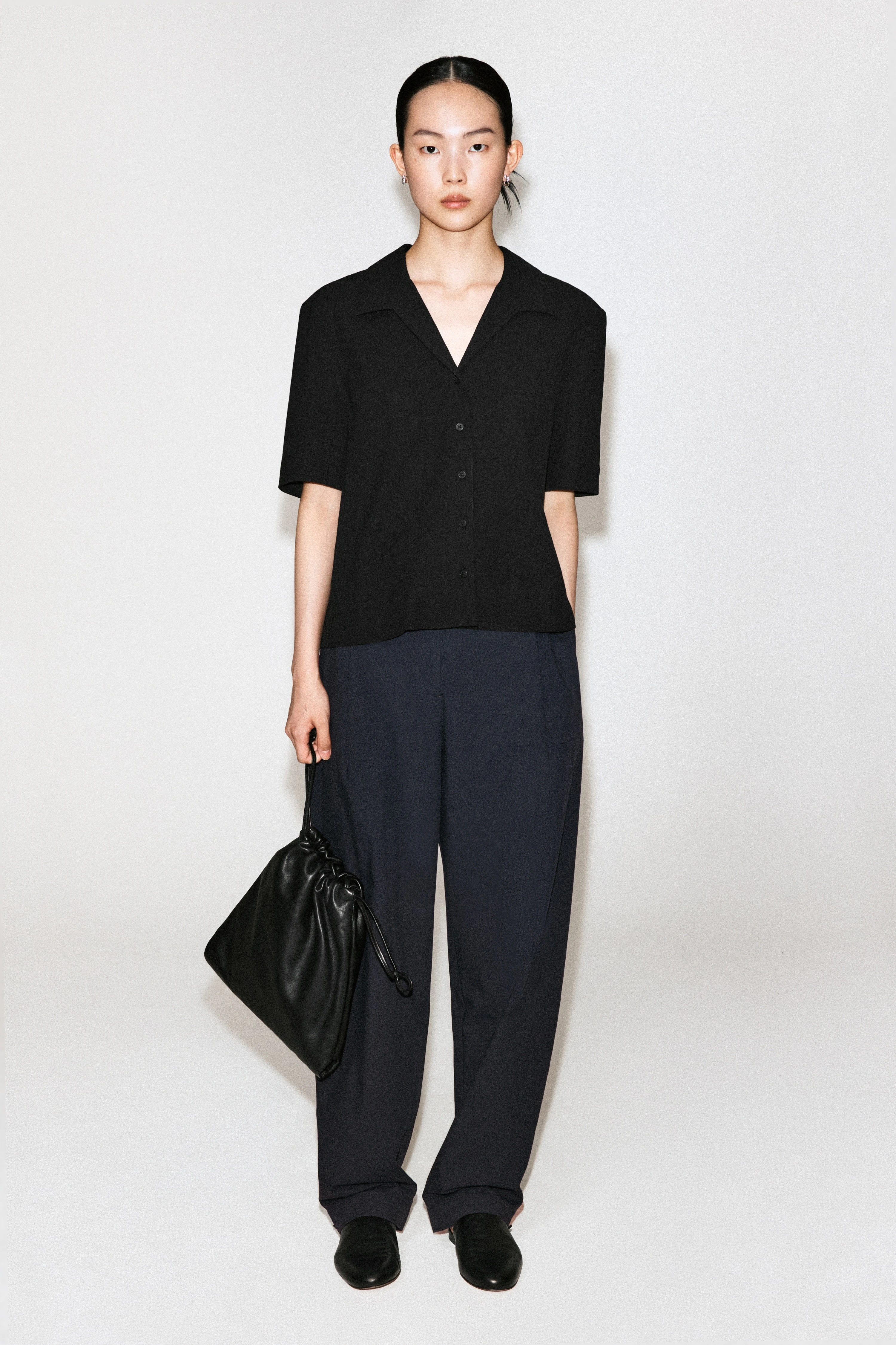 CRINKLED-JERSEY SHORT-SLEEVED SHIRT - 4