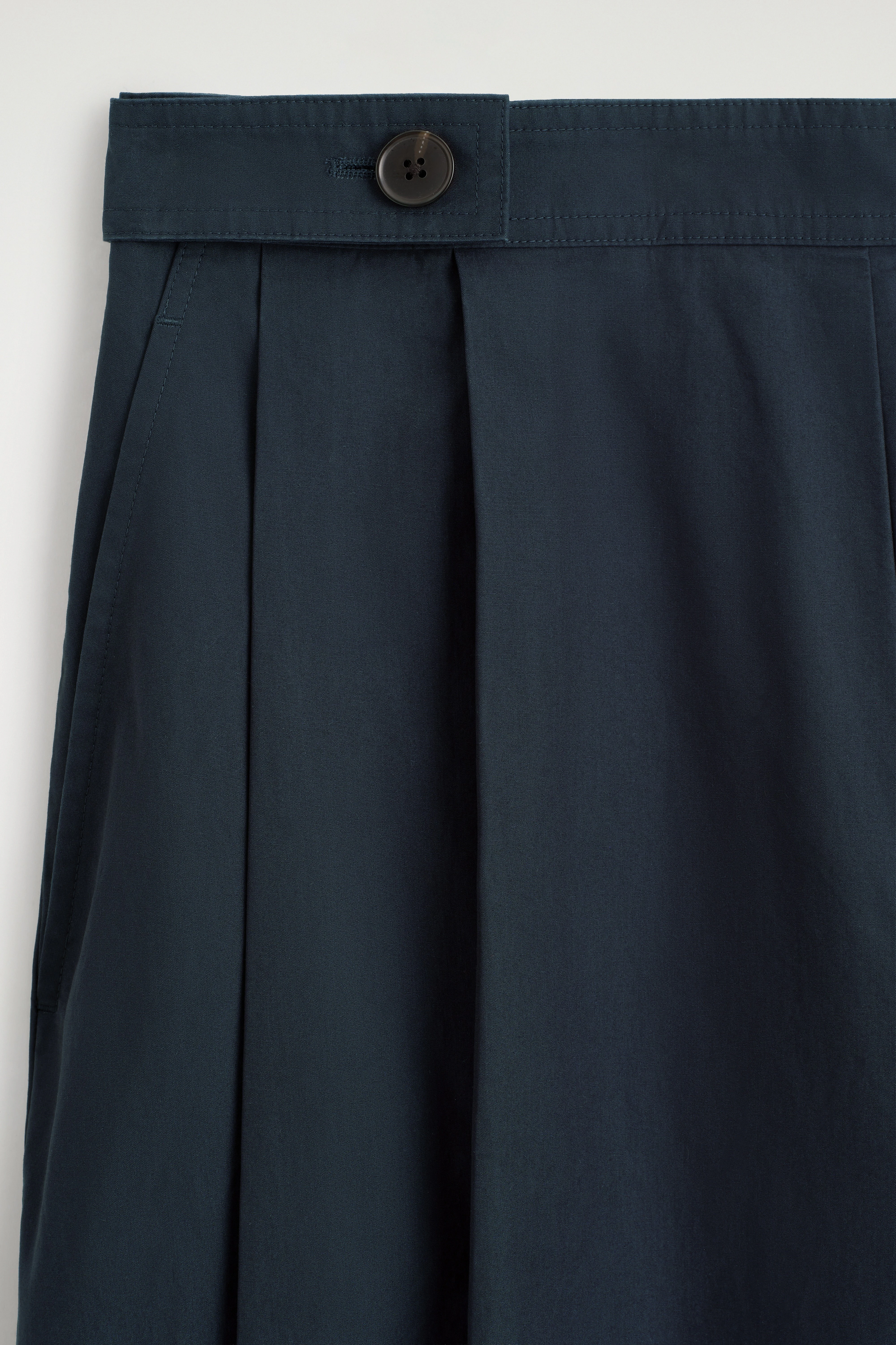 BUTTON-DETAIL COTTON CULOTTES - 7