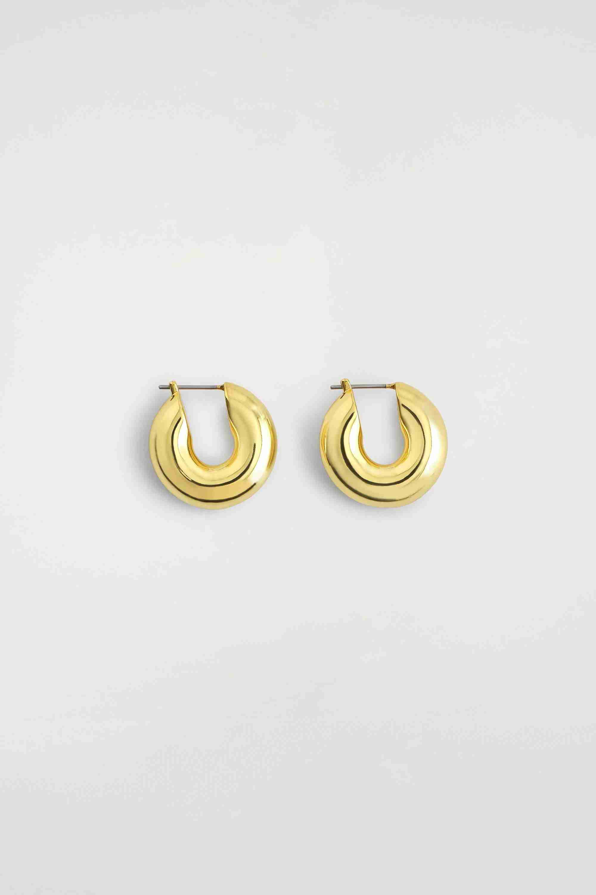 MINI CHUNKY HOOP EARRINGS - 3