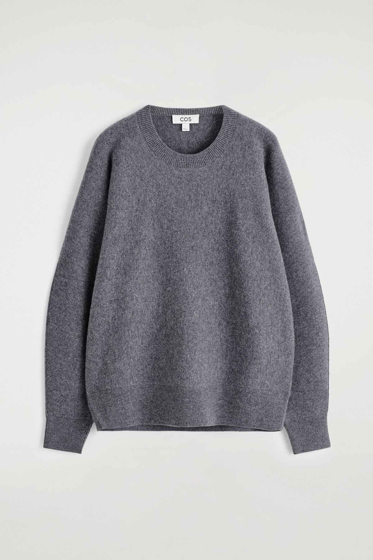 ROUNDED DOUBLE-FACED WOOL JUMPER | COS