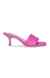 Snazzy Pink Heel Sandals