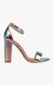 Carrson Blue Heel Sandals