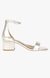 Irenee Gold Heel Sandals