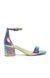 Irenee Blue Heel Sandals