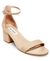 Irenee Tan Leather Heels Sandals