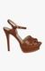 Kananda Red Heel Sandals