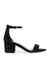 Irenee-G Black Heel Sandals