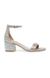 Irenee-G Silver Heel Sandals