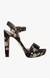 Rolloo Black Heel Sandals