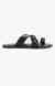 Zig-Zag Black Sandals & Flip Flops