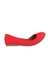 Margyy Red Closed Flats & Ballerinas