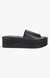 Sandy Black Wedges