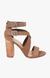 Sundance Brown Heel Sandals
