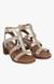 Aphrodite Gold Heel Sandals