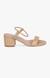 Ida Natural Heel Sandals