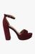 Rubyy Red Heel Sandals