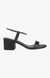 Ibbie Black Heel Sandals
