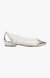 Sb-Gracy Silver Closed Flats & Ballerinas