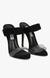 Amaya Black Heel Sandals