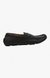 Droom Black Driver Loafers