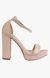 Suzy Pink Heel Sandals