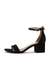 Marrcelaa Black Heel Sandals