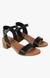 Aerie Black Heel Sandals