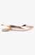 Kalii Gold Closed Flats & Ballerinas