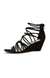 Edan Black Wedges