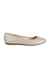 Maya Gold Closed Flats & Ballerinas