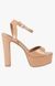 Skyla Pink Heel Sandals