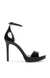 Flashyy Black Heel Sandals