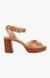 Haven Red Heel Sandals
