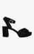 Haven Black Heel Sandals