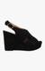 Greysen Black Wedges